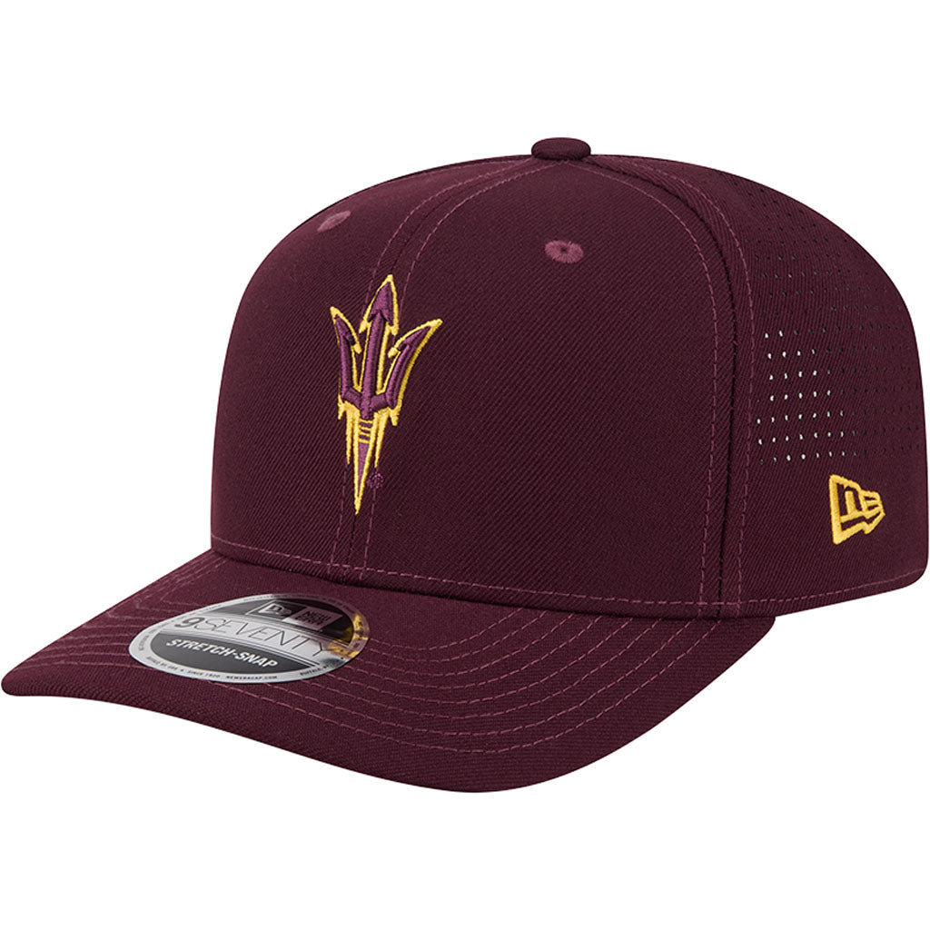 NCAA Arizona State Sun Devils New Era Performance 9SEVENTY Stretch Snapback Hat - Maroon