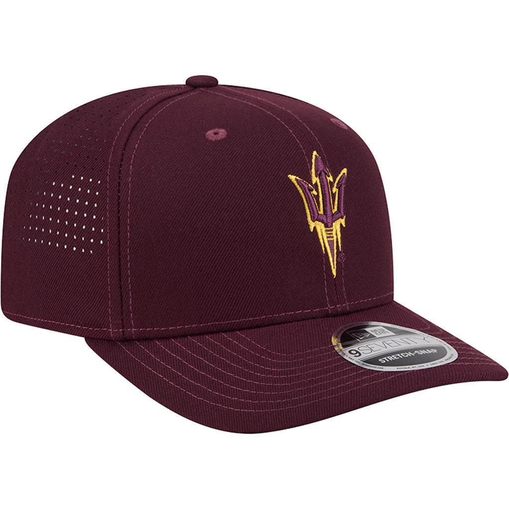 NCAA Arizona State Sun Devils New Era Performance 9SEVENTY Stretch Snapback Hat - Maroon