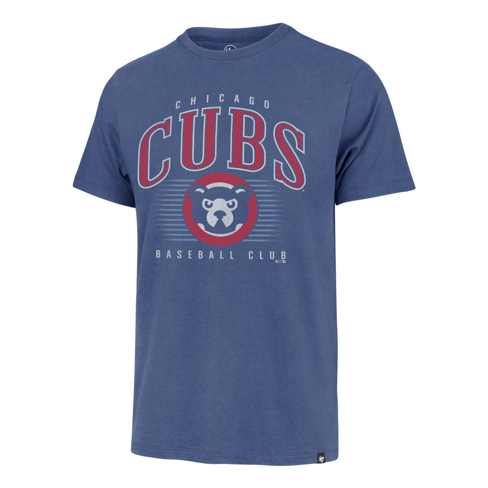 MLB Chicago Cubs &#39;47 Double Header Franklin T-Shirt - Blue