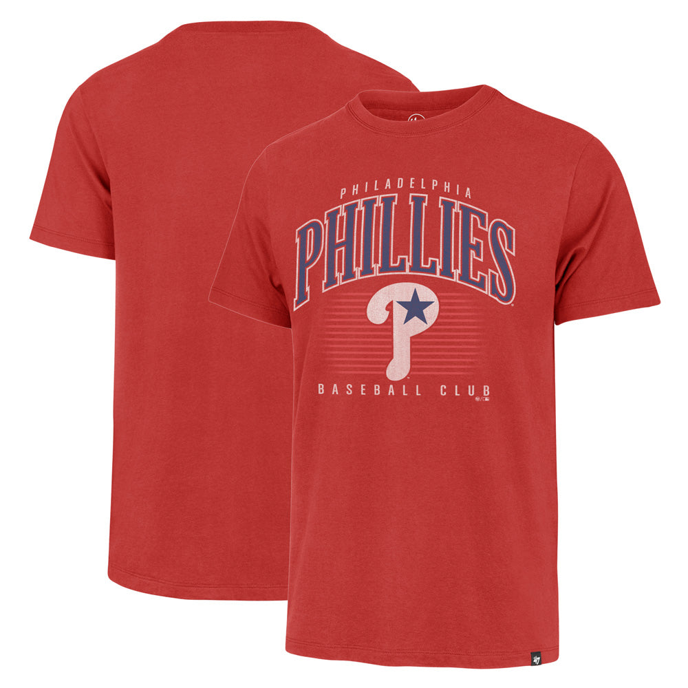 MLB Philadelphia Phillies '47 Double Header Franklin T-Shirt - Red