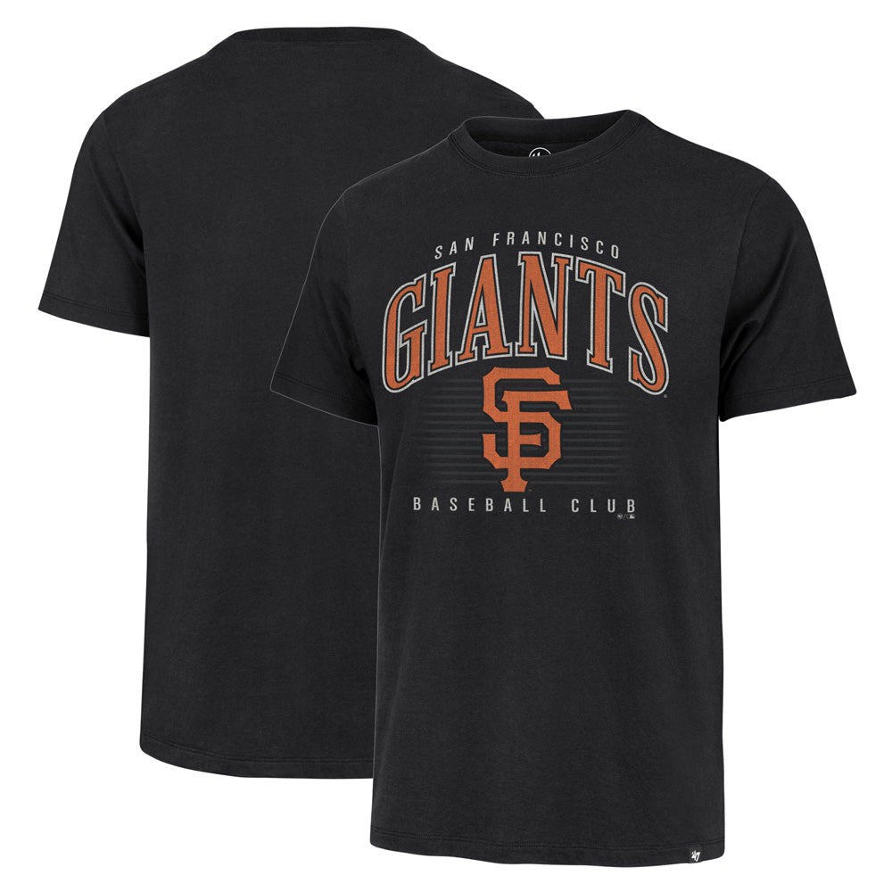 MLB San Francisco Giants '47 Double Header Franklin T-Shirt - Black