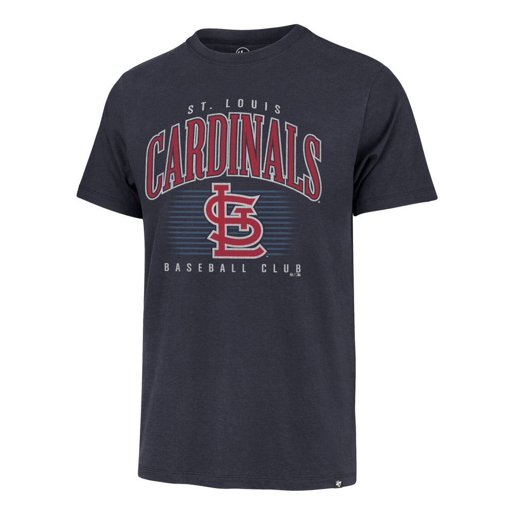 MLB St. Louis Cardinals '47 Double Header Franklin T-Shirt - Navy