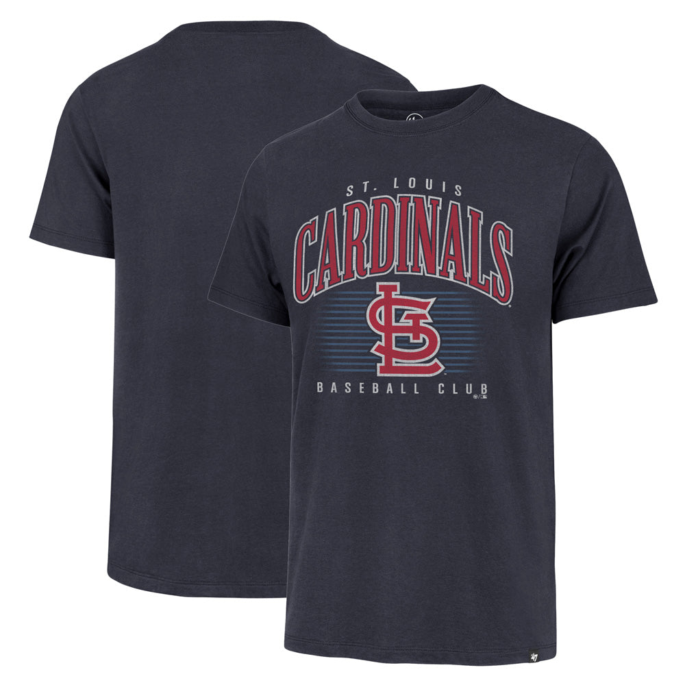 MLB St. Louis Cardinals '47 Double Header Franklin T-Shirt - Navy