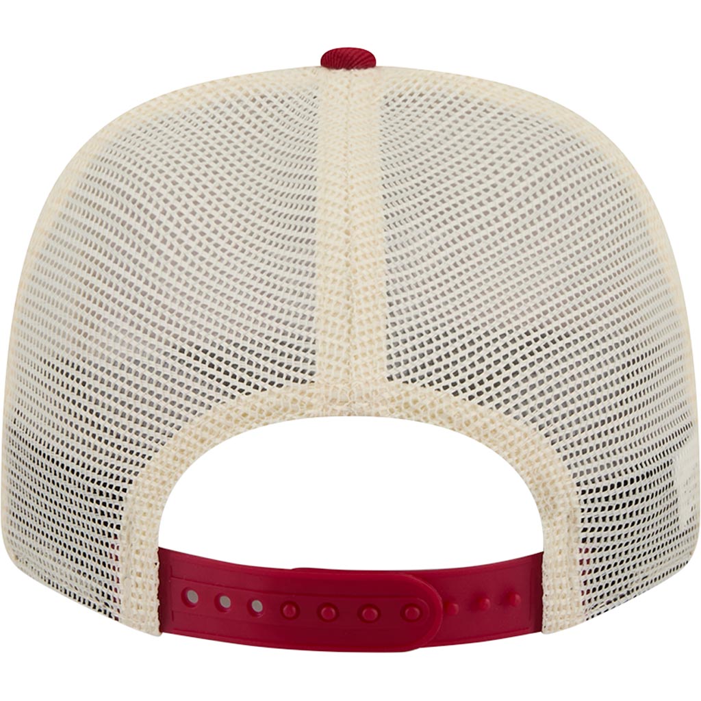 NFL Arizona Cardinals New Era Circle 9SEVENTY Stretch-Snapback Hat - Cream