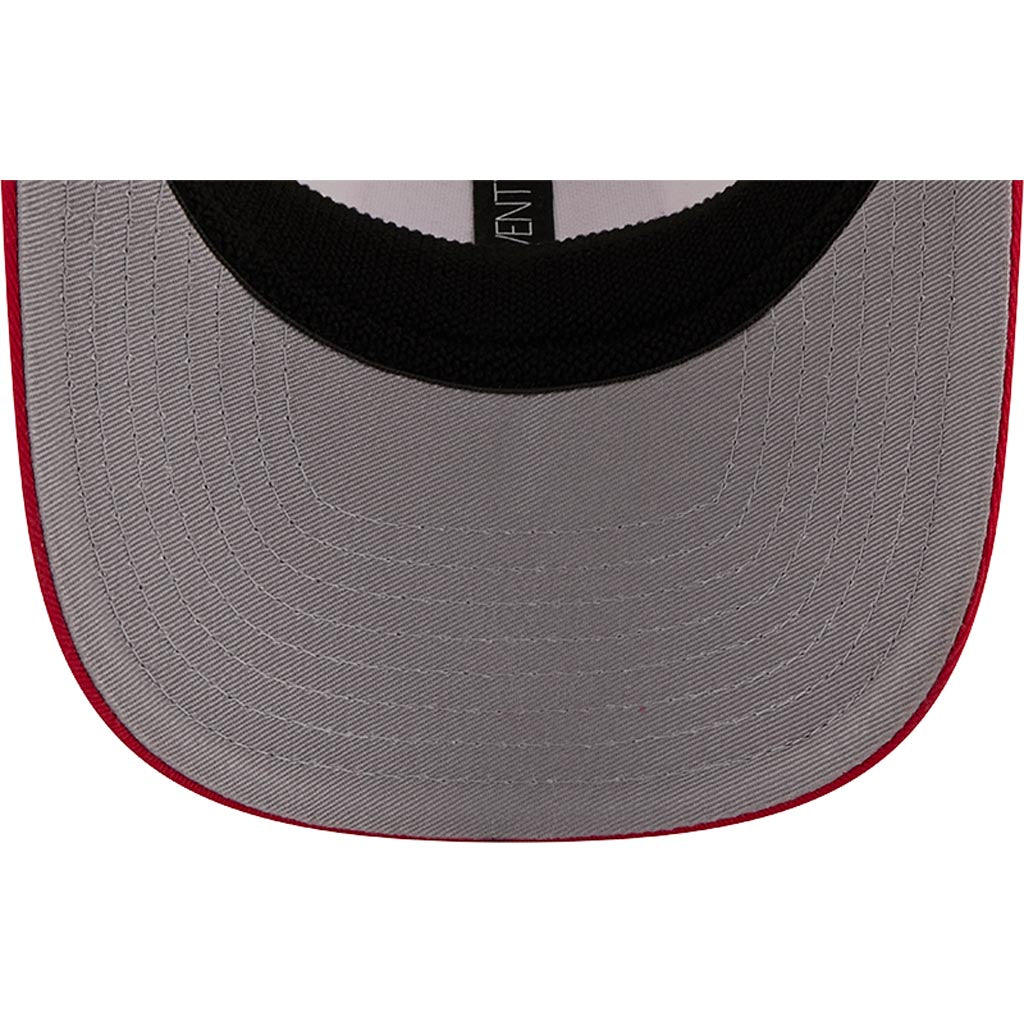 NFL Kansas City Chiefs New Era Circle 9SEVENTY Stretch-Snapback Hat - Cream