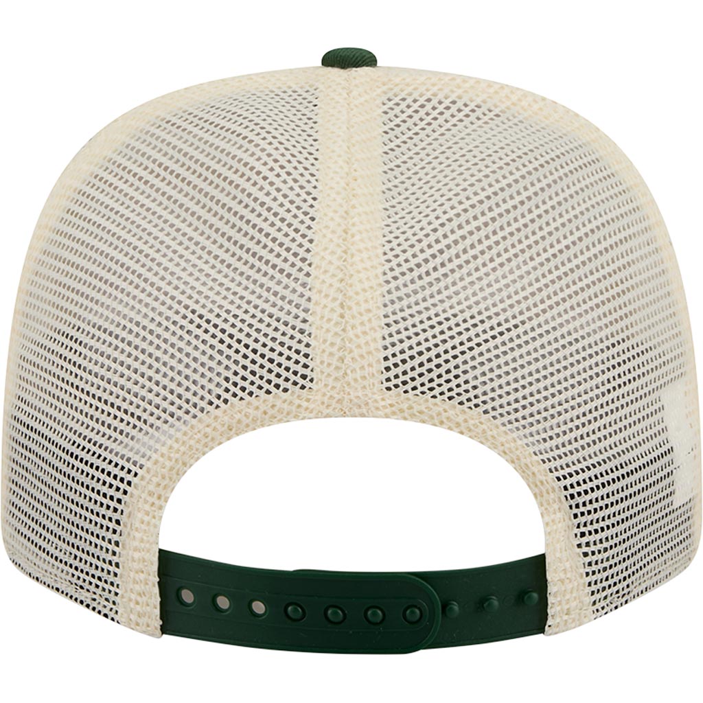 NFL Green Bay Packers New Era Circle 9SEVENTY Stretch-Snapback Hat - Cream