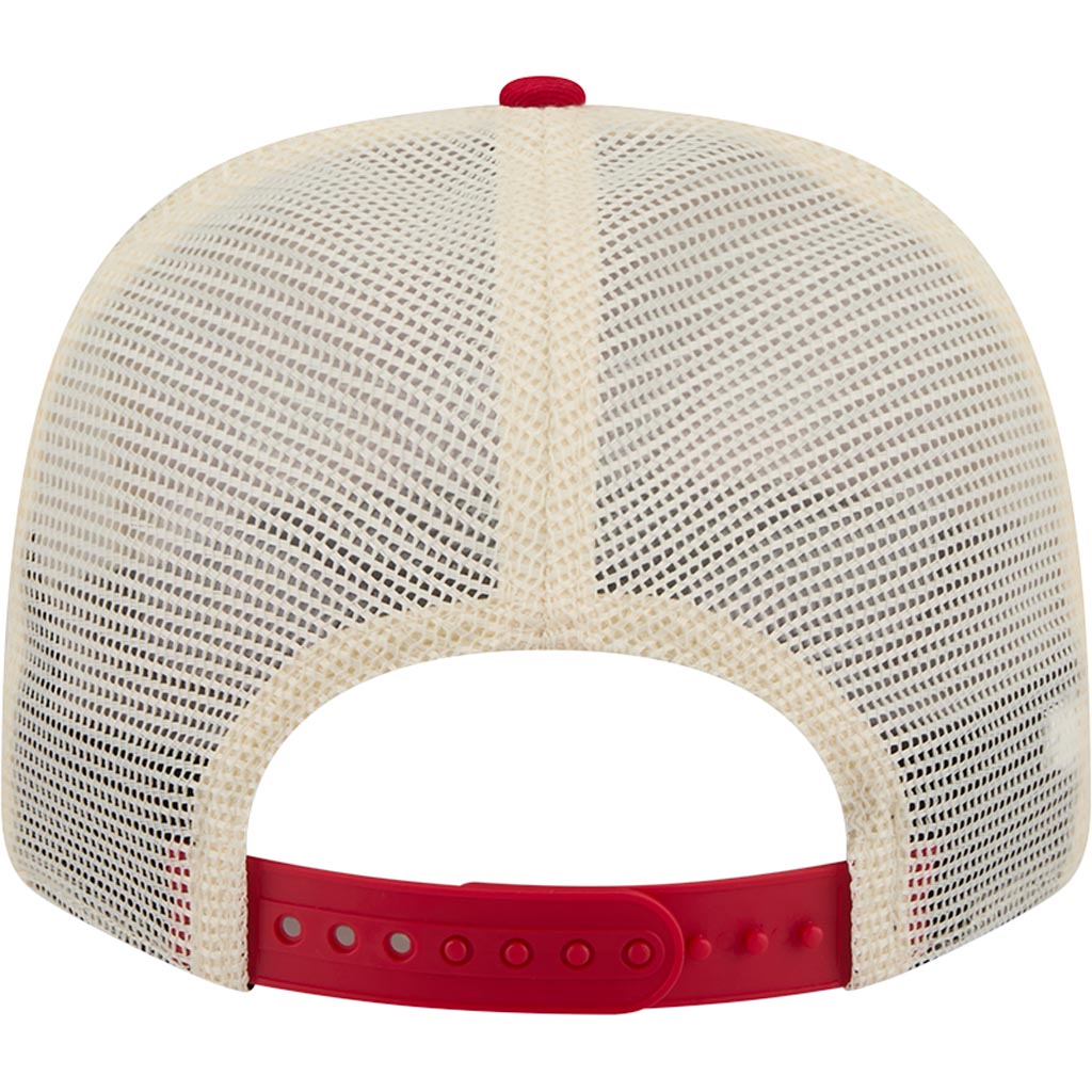 NFL San Francisco 49ers New Era Circle 9SEVENTY Stretch-Snapback Hat - Cream