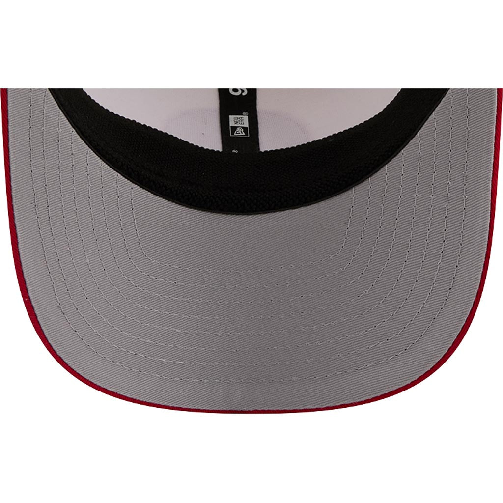 NFL San Francisco 49ers New Era Circle 9SEVENTY Stretch-Snapback Hat - Cream
