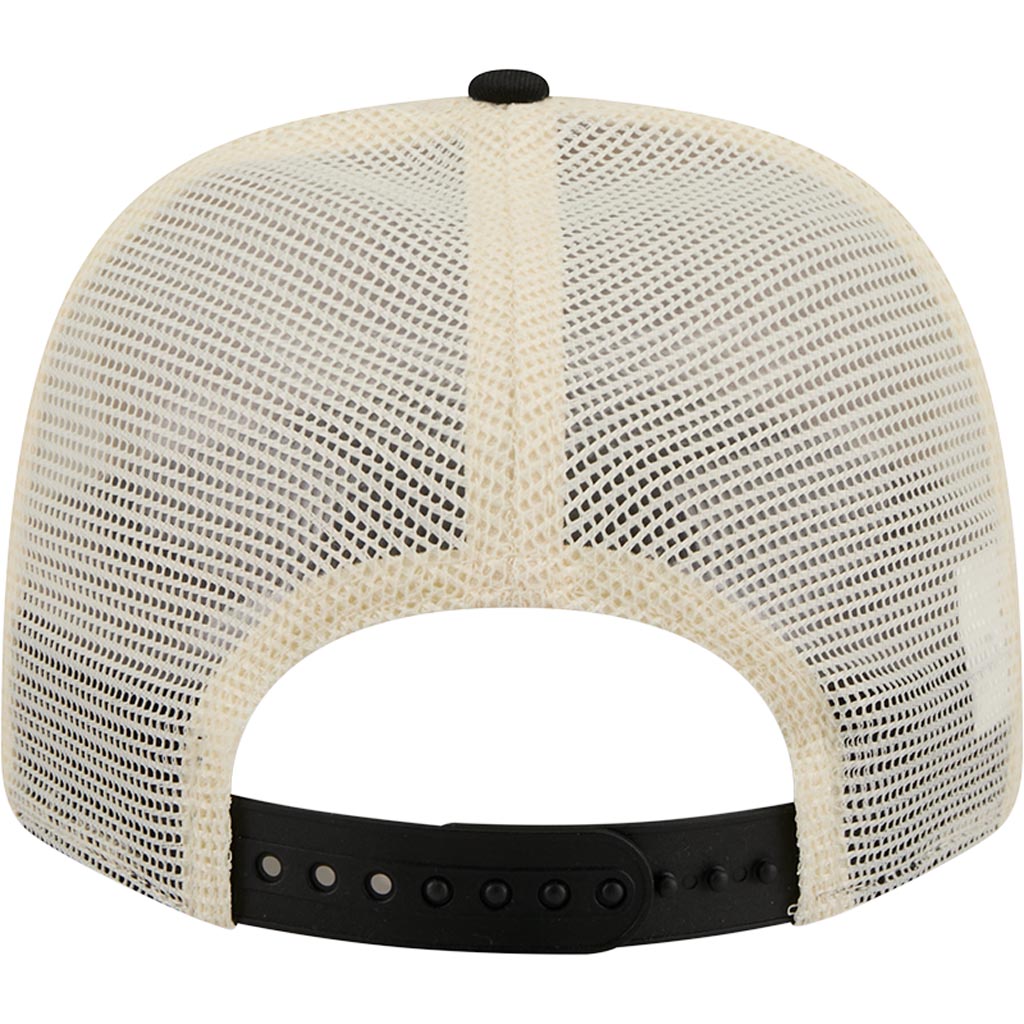 NFL Pittsburgh Steelers New Era Circle 9SEVENTY Stretch-Snapback Hat - Cream