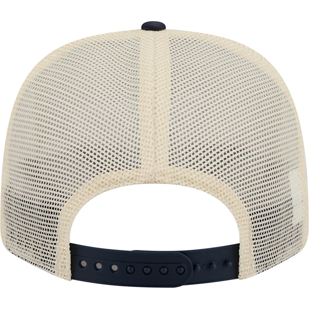 NFL Chicago Bears New Era Circle 9SEVENTY Stretch-Snapback Hat - Cream