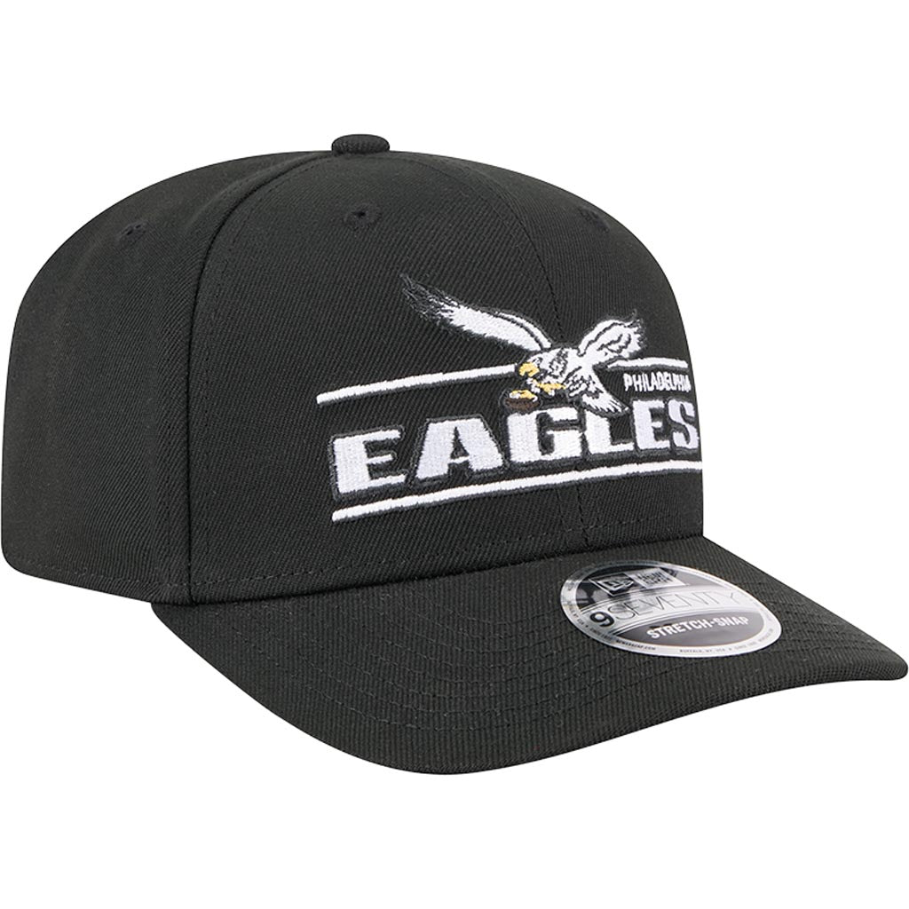 NFL Philadelphia Eagles New Era Stated 9SEVENTY Stretch-Snapback Hat - Green
