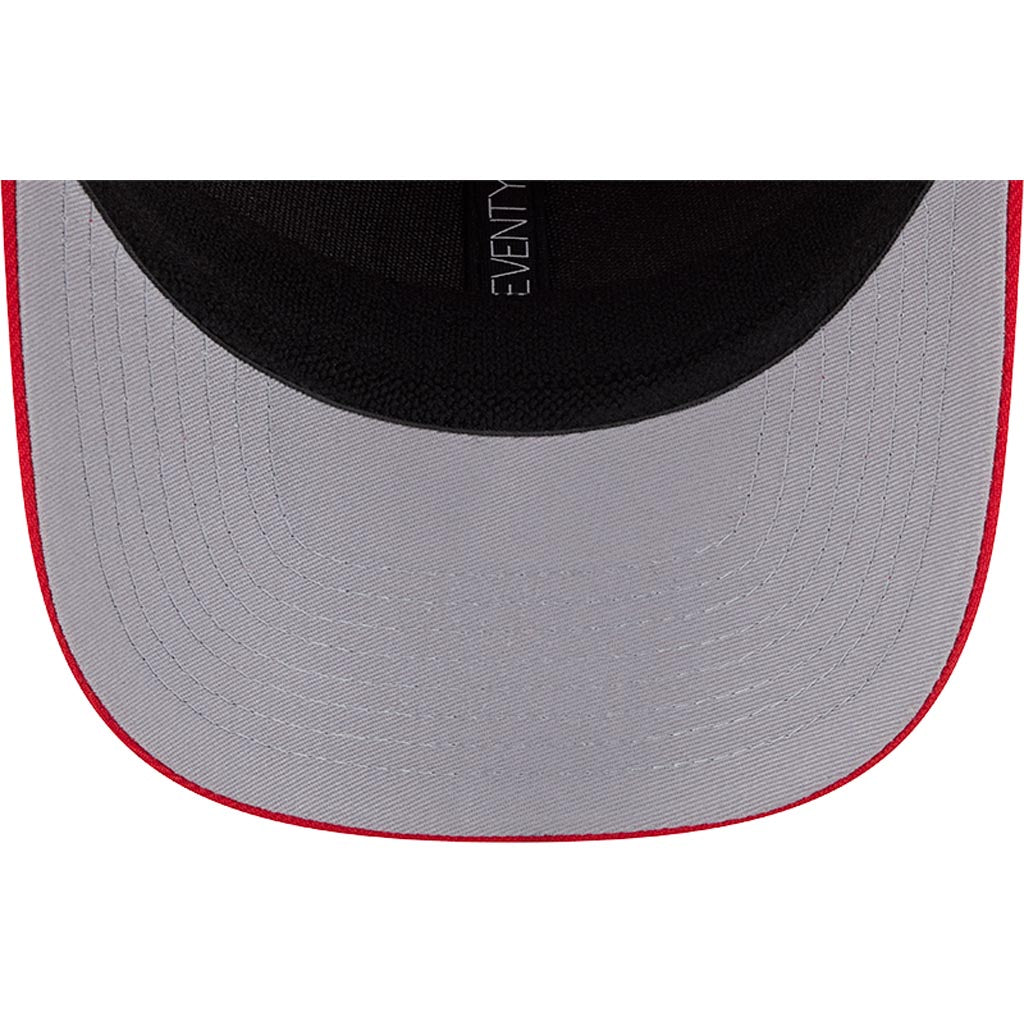 NFL Kansas City Chiefs New Era Stated 9SEVENTY Stretch-Snapback Hat - Red