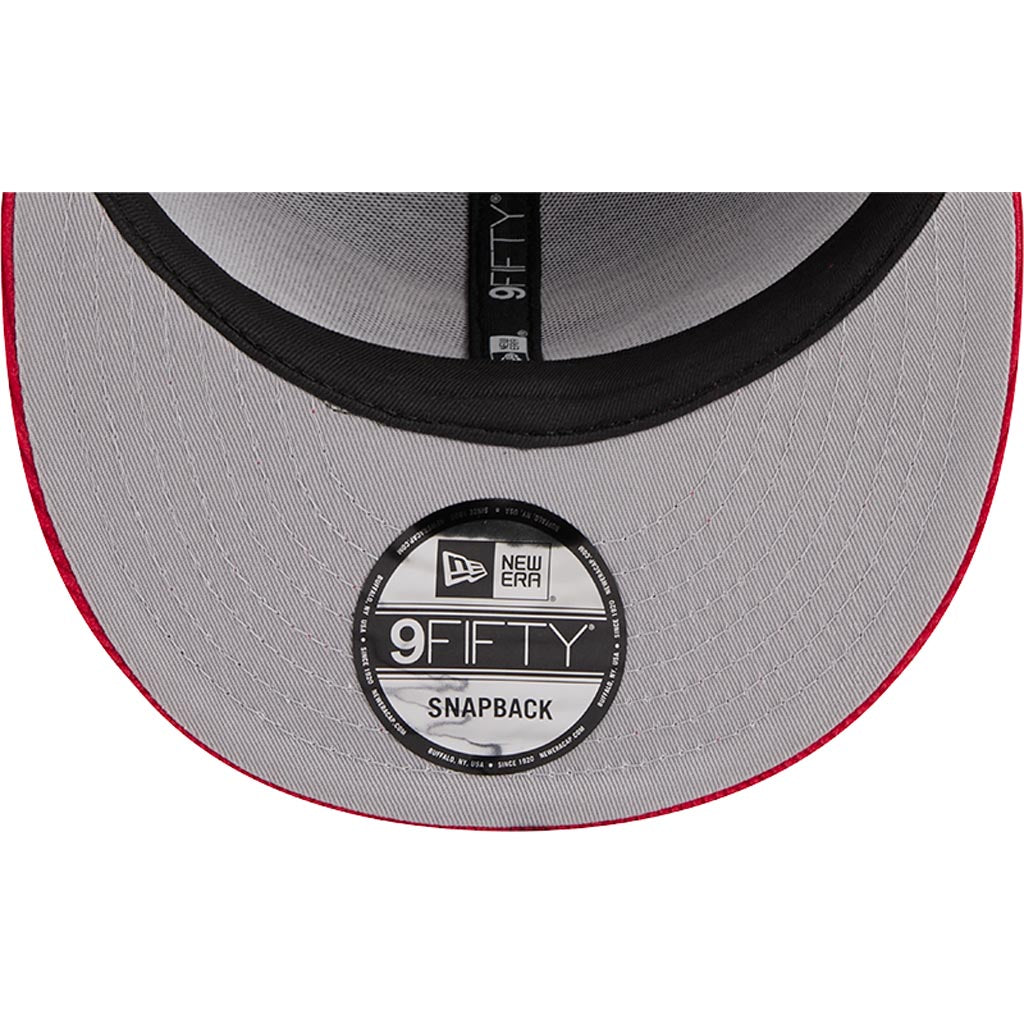 NFL Kansas City Chiefs New Era Corduroy Rope 9FIFTY Snapback Hat - Red