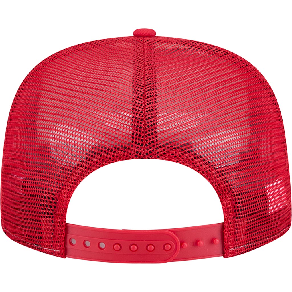 NFL Kansas City Chiefs New Era Team Cutout 9FIFTY A-Frame Snapback Hat -  Cream