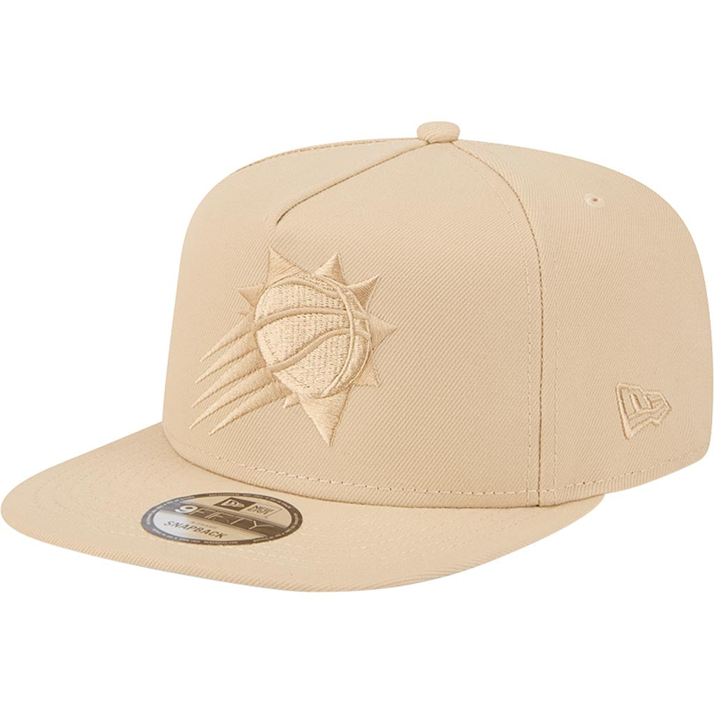 NBA Phoenix Suns New Era Dry Wood 9FIFTY A-Frame Snapback Hat - Tan