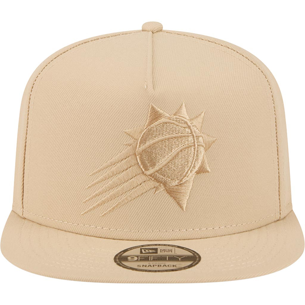 NBA Phoenix Suns New Era Dry Wood 9FIFTY A-Frame Snapback Hat - Tan