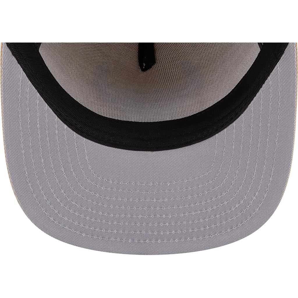 NBA Chicago Bulls New Era Dry Wood 9FIFTY A-Frame Snapback Hat - Tan