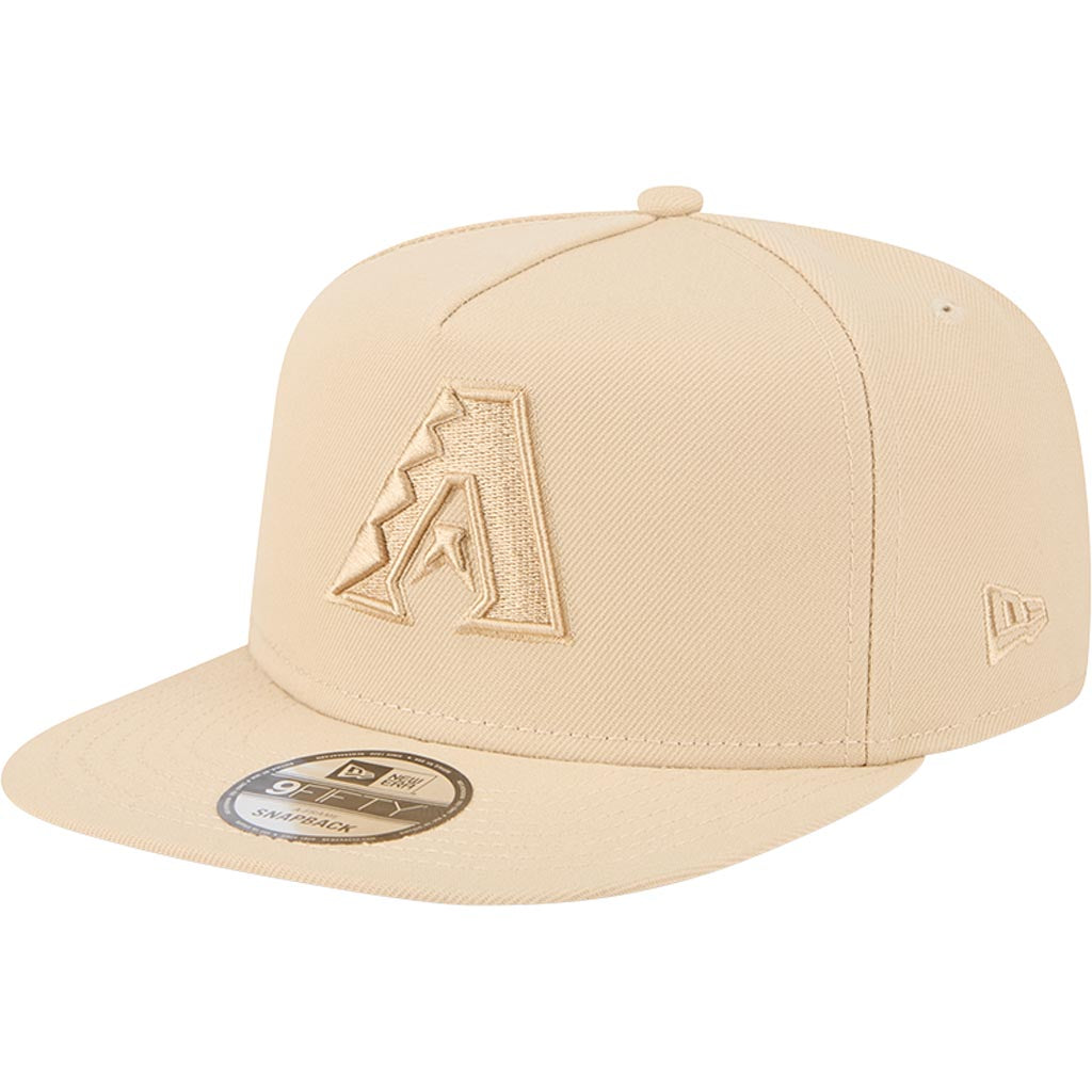 MLB Arizona Diamondbacks New Era Dry Wood 9FIFTY A-Frame Snapback Hat - Tan