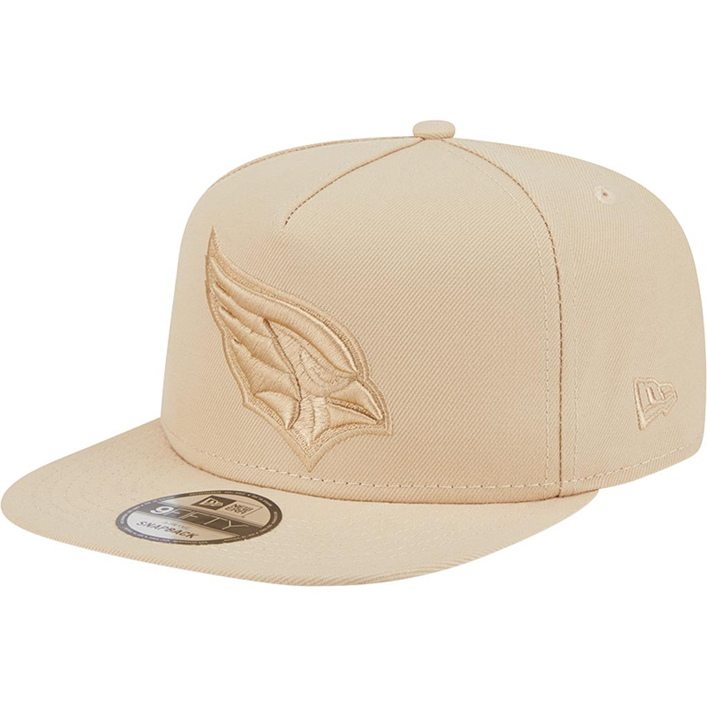 NFL Arizona Cardinals New Era Dry Wood 9FIFTY A-Frame Snapback Hat - Tan