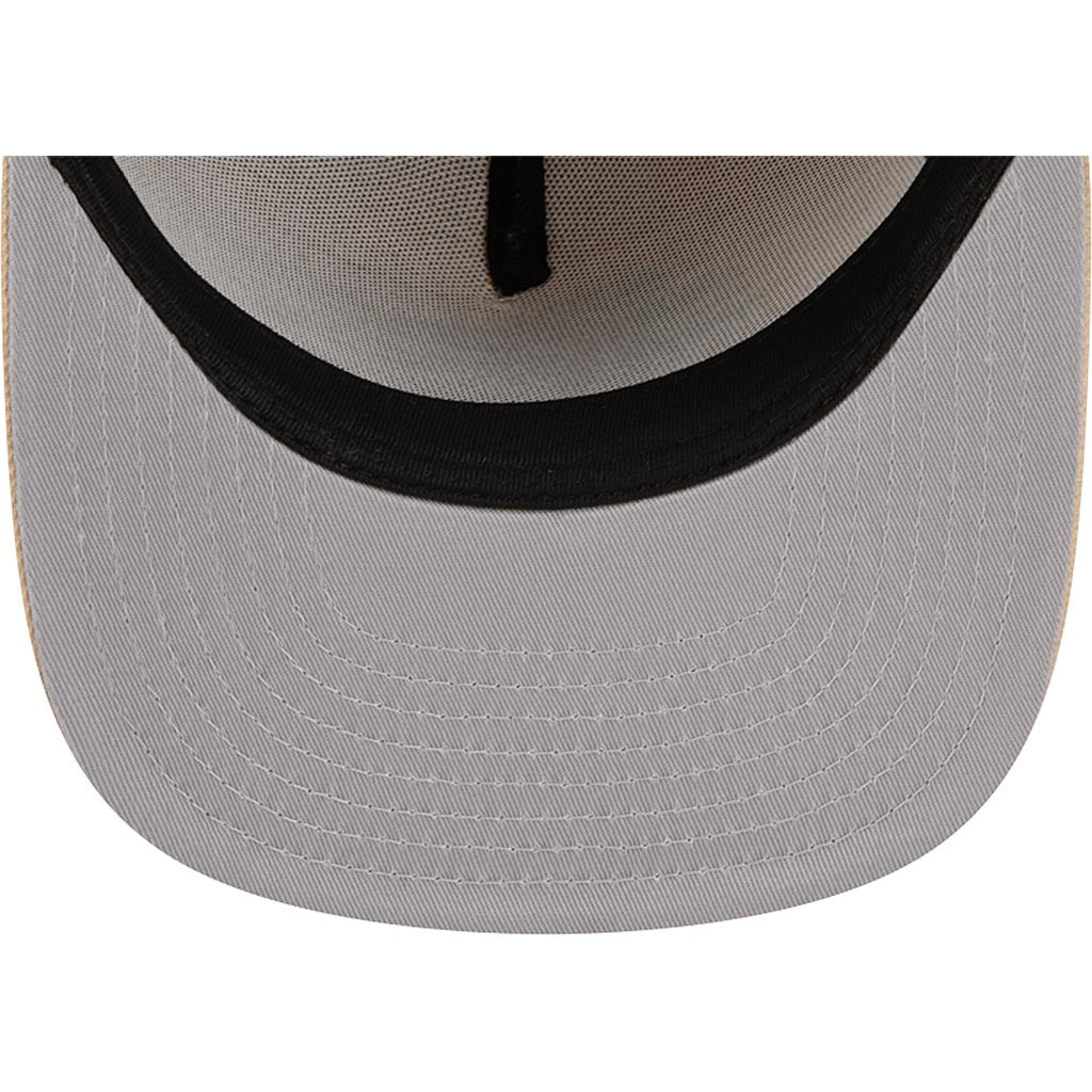 NFL Kansas City Chiefs New Era Dry Wood 9FIFTY A-Frame Snapback Hat - Tan