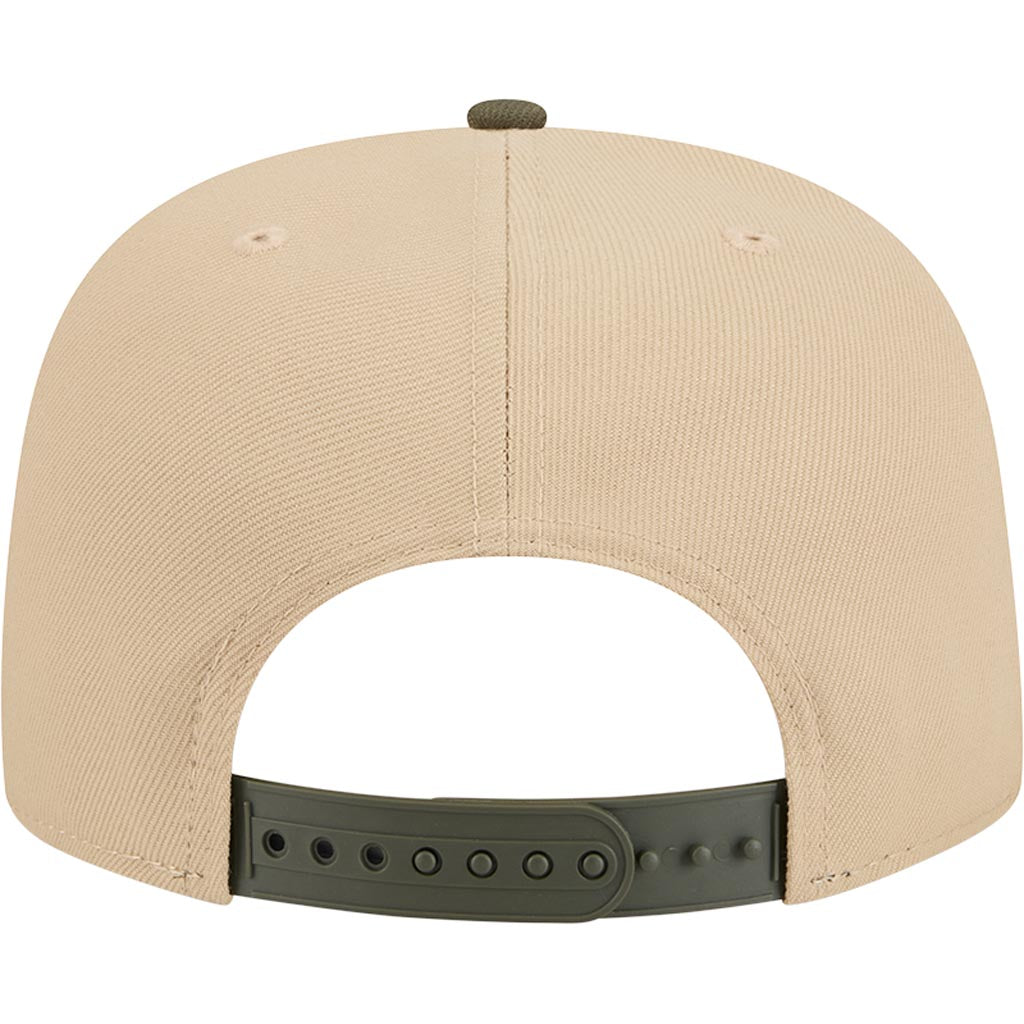 NBA Phoenix Suns New Era Two-Tone Drift Wood 9FIFTY A-Frame Snapback Hat - Tan