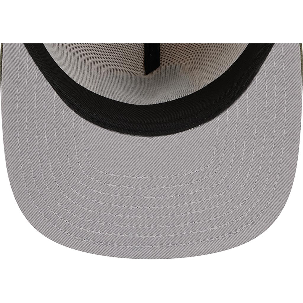 NBA Boston Celtics New Era Two-Tone Drift Wood 9FIFTY A-Frame Snapback Hat - Tan