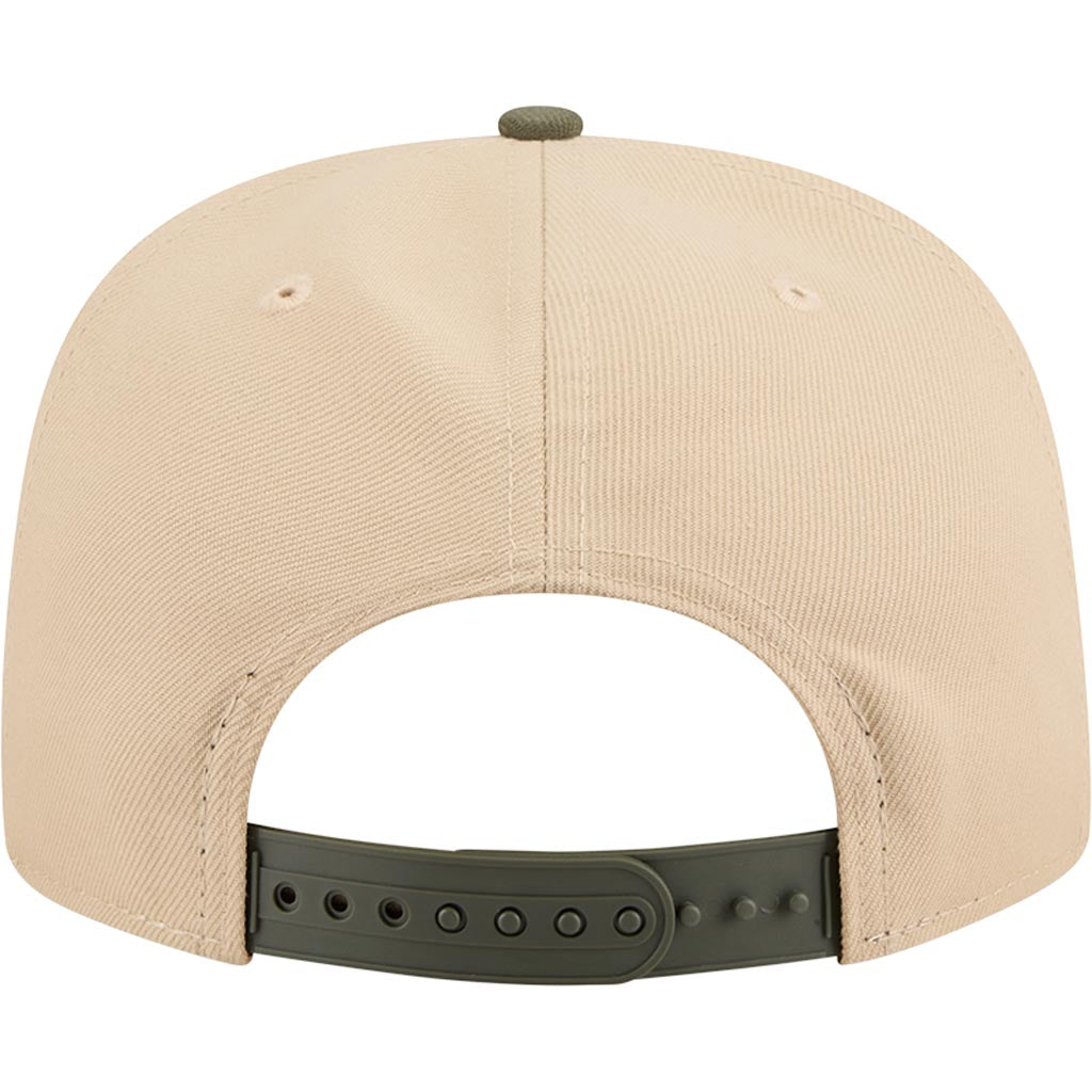 MLB Chicago White Sox New Era Two-Tone Drift Wood 9FIFTY A-Frame Snapback Hat - Tan