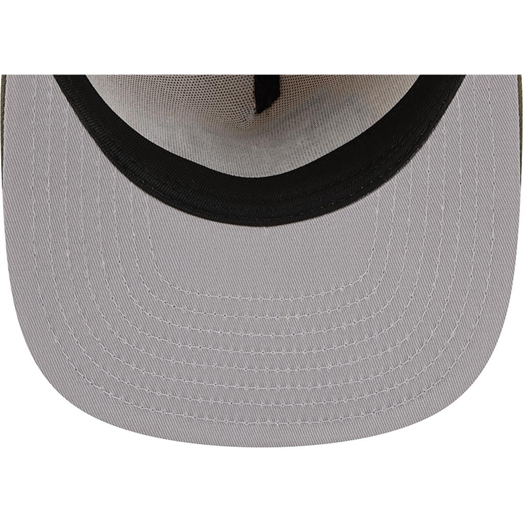 NFL Kansas City Chiefs New Era Two-Tone Drift Wood 9FIFTY A-Frame Snapback Hat - Tan