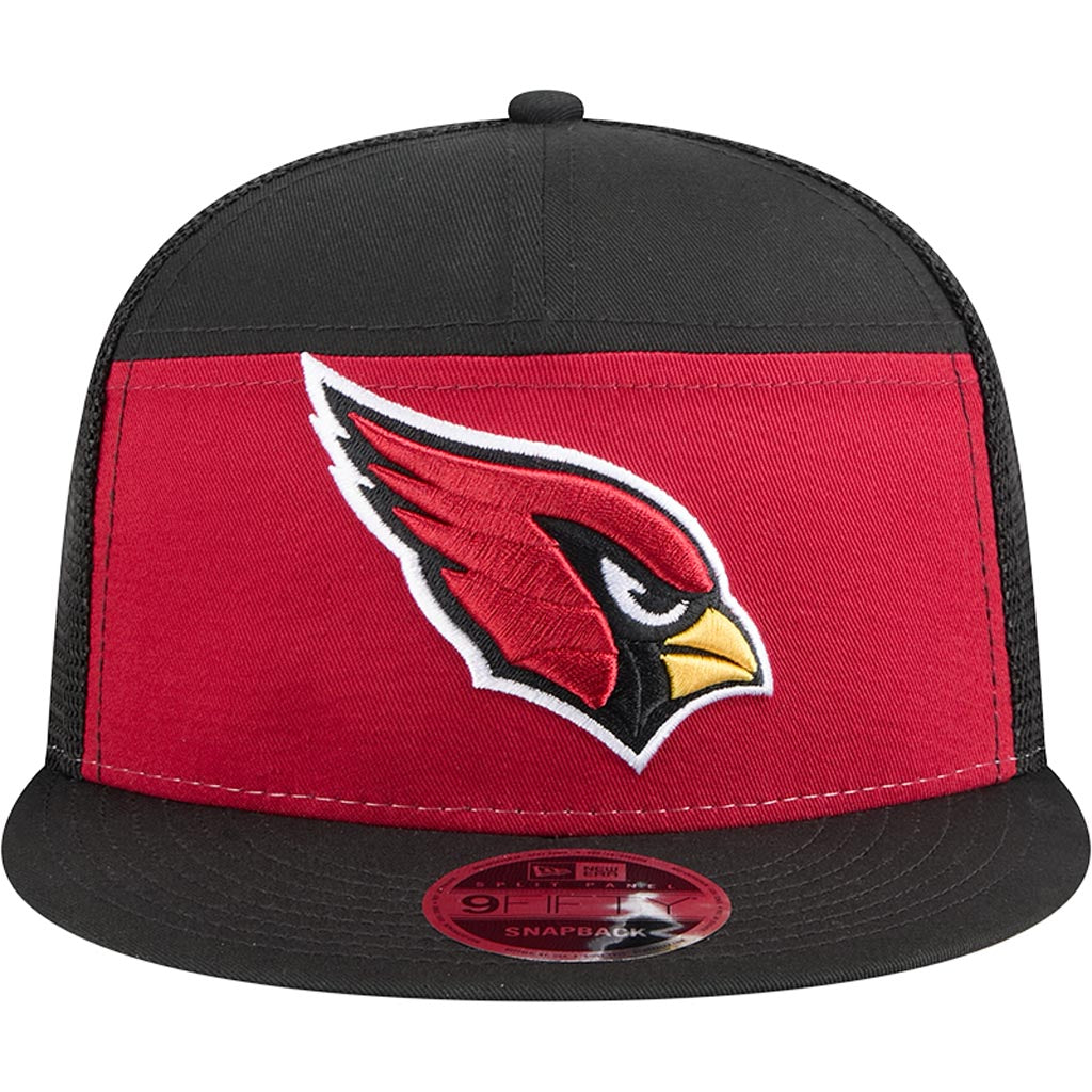 NFL Arizona Cardinals New Era Outdoor 9FIFTY Split Panel Snapback Hat - Red