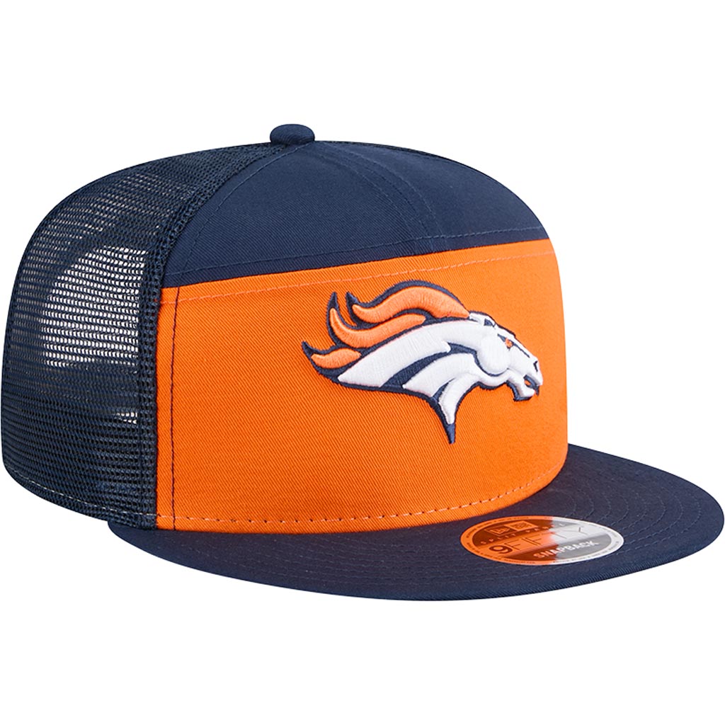 NFL Denver Broncos New Era Outdoor 9FIFTY Split Panel Snapback Hat - Orange