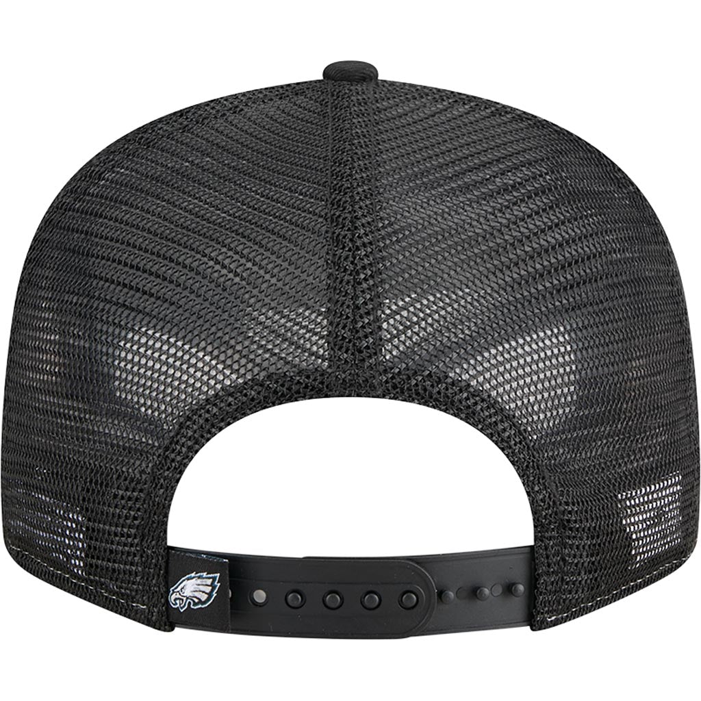 NFL Philadelphia Eagles New Era Outdoor 9FIFTY Split Panel Snapback Hat - Green