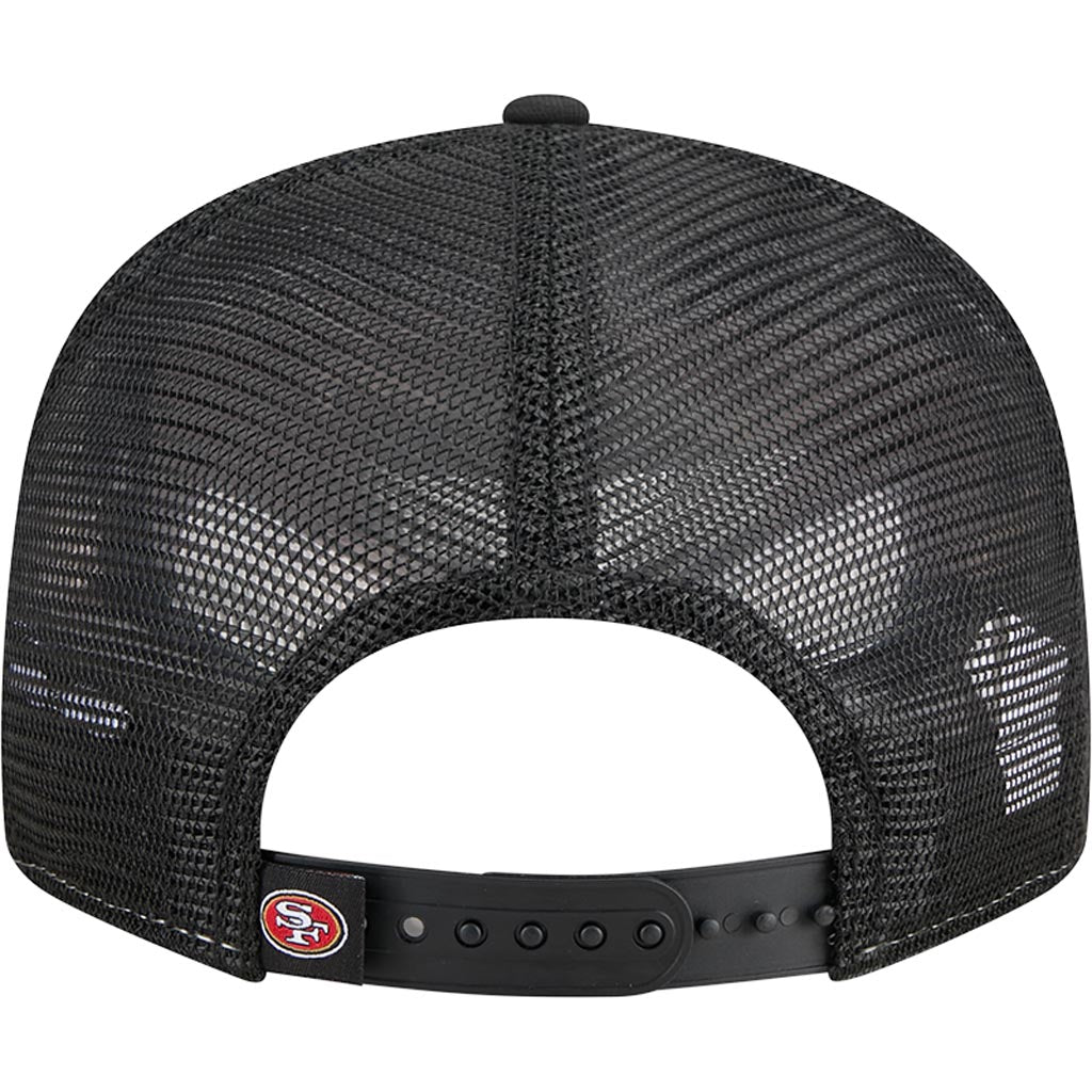 NFL San Francisco 49ers New Era Outdoor 9FIFTY Split Panel Snapback Hat - Red