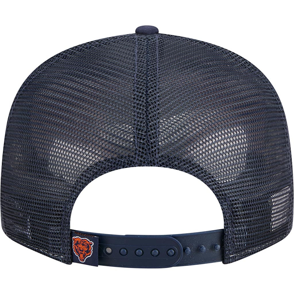 NFL Chicago Bears New Era Outdoor 9FIFTY Split Panel Snapback Hat - Orange