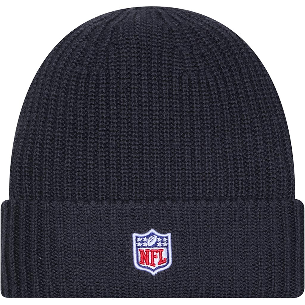 NFL Denver Broncos New Era 2025 Sideline Cold Weather Cuffed Knit Hat - Charcoal
