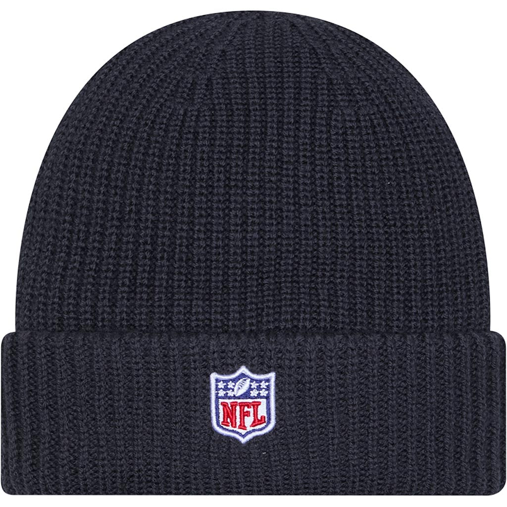 NFL Detroit Lions New Era 2025 Sideline Cold Weather Cuffed Knit Hat - Charcoal