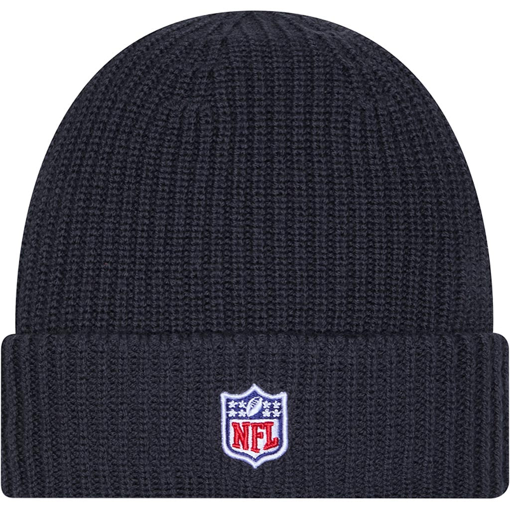 NFL Miami Dolphins New Era 2025 Sideline Cold Weather Cuffed Knit Hat - Charcoal