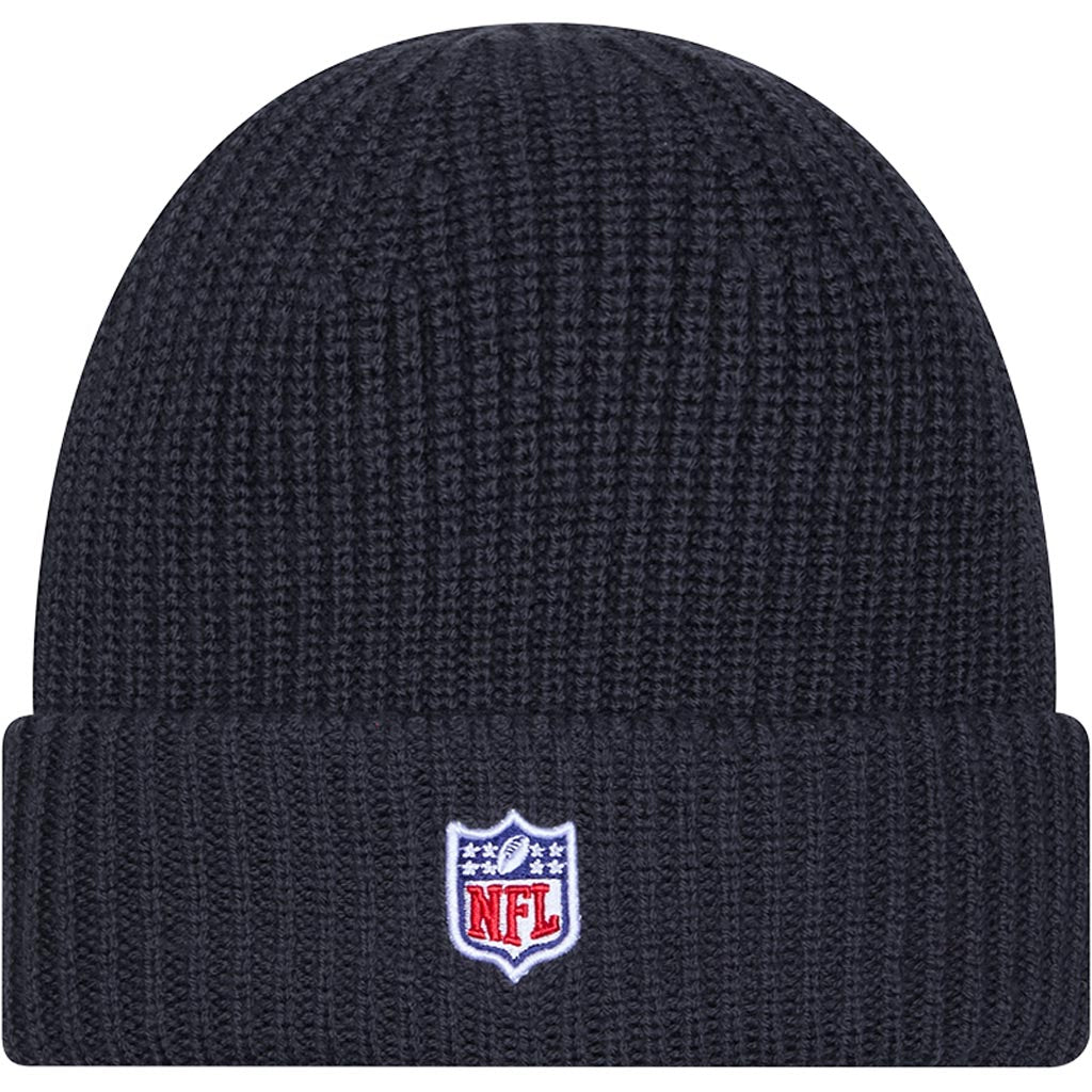 NFL New Orleans Saints New Era 2025 Sideline Cold Weather Cuffed Knit Hat - Charcoal