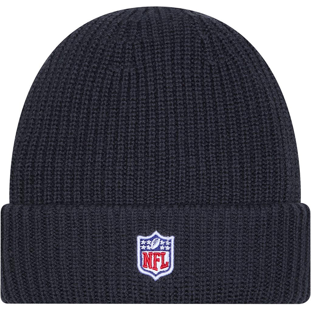 NFL New York Giants New Era 2025 Sideline Cold Weather Cuffed Knit Hat - Charcoal