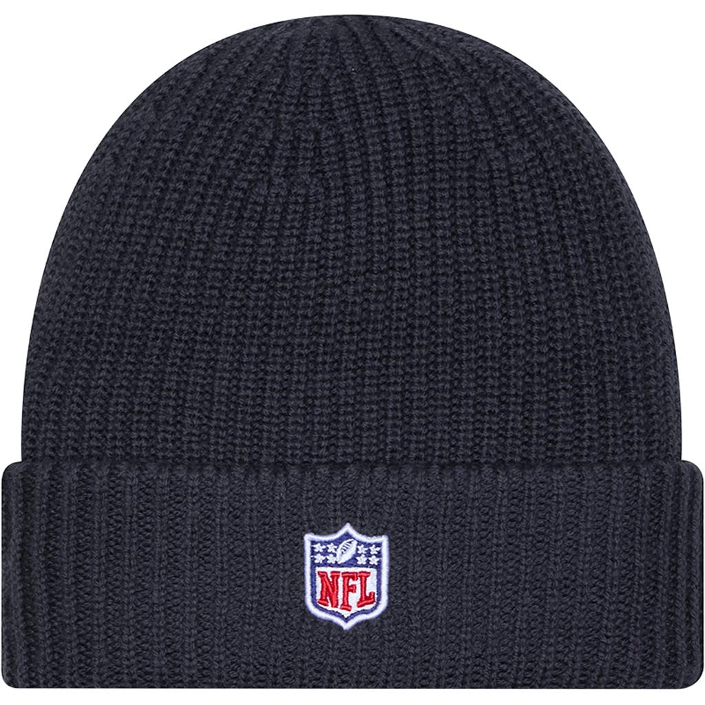 NFL Washington Commanders New Era 2025 Sideline Cold Weather Cuffed Knit Hat - Charcoal