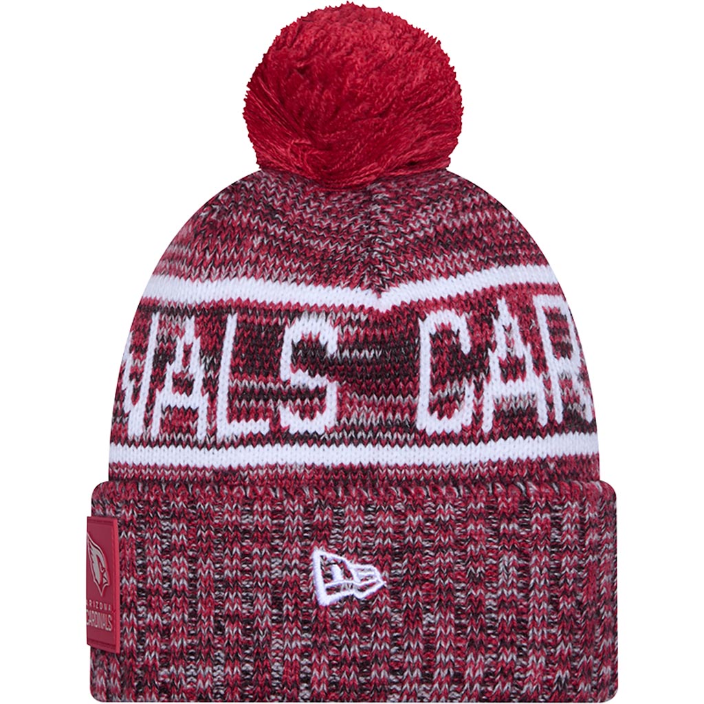 NFL Arizona Cardinals New Era 2025 Sideline Sport Knit Hat - Red