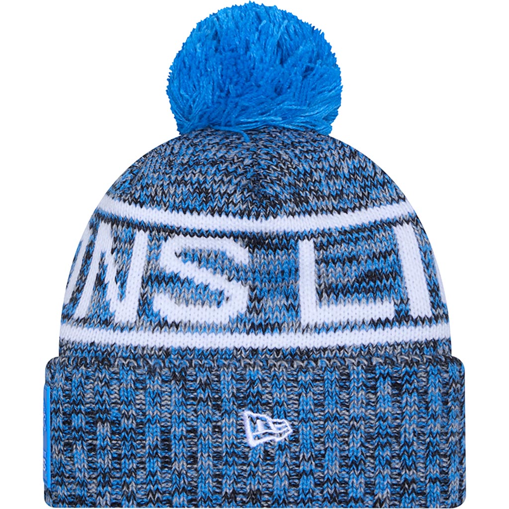NFL Detroit Lions New Era 2025 Sideline Sport Knit Hat - Blue