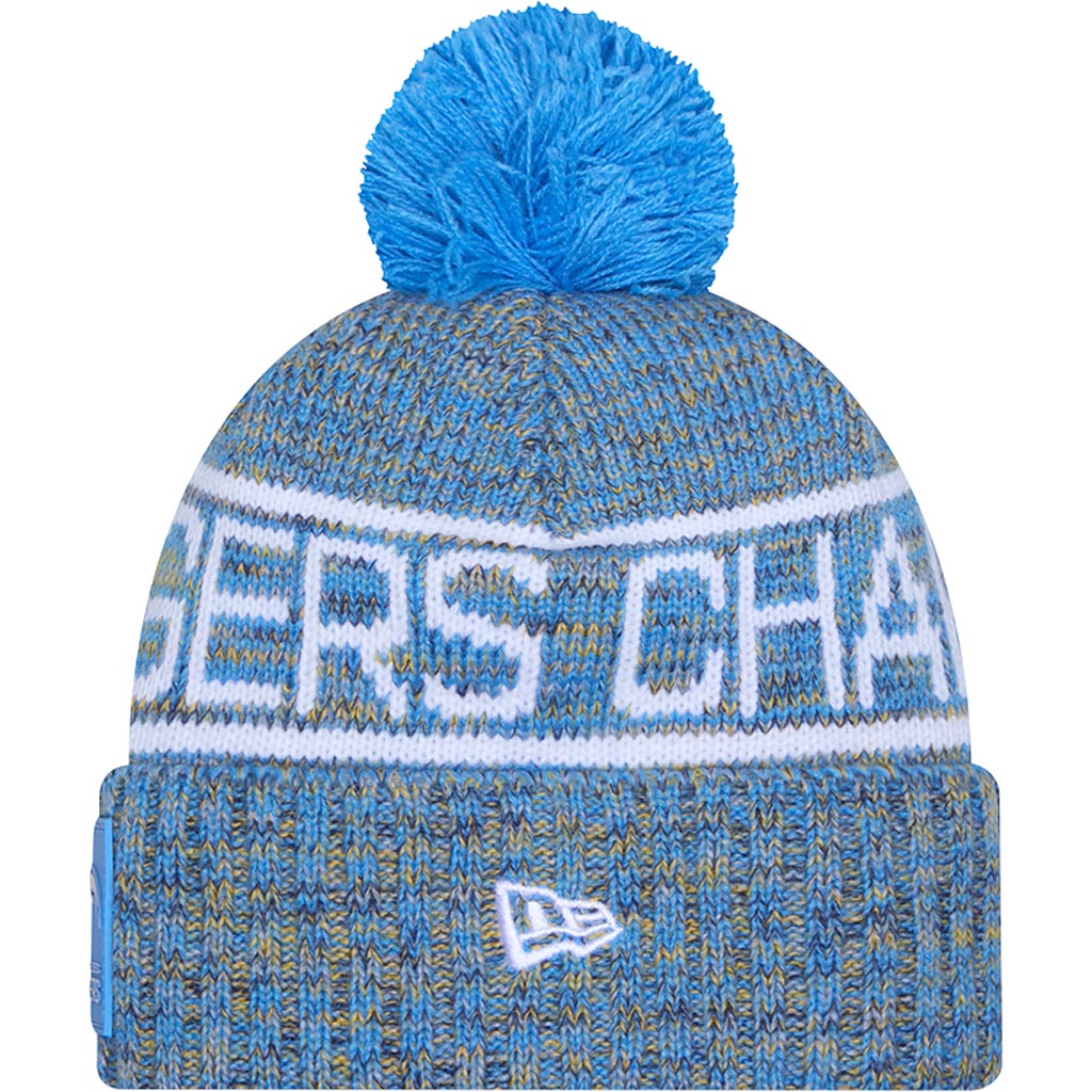 NFL Los Angeles Chargers New Era 2025 Sideline Sport Knit Hat - Blue