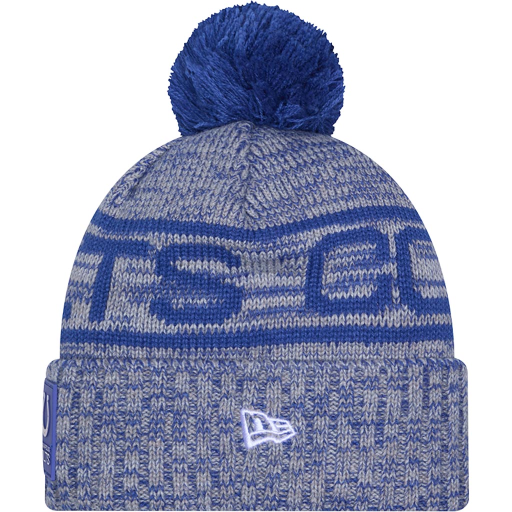 NFL Indianapolis Colts New Era 2025 Sideline Sport Knit Hat - Blue