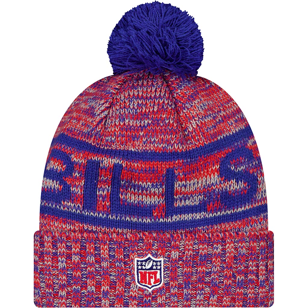 NFL Buffalo Bills New Era 2025 Sideline Sport Knit Hat - Blue