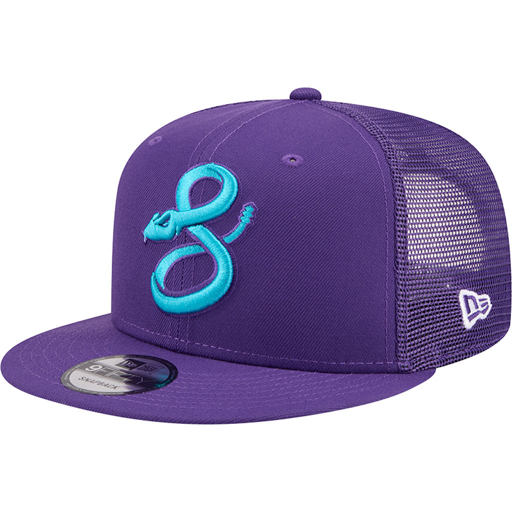 MLB Arizona Diamondbacks New Era City Connect OTC Trucker 9FIFTY Snapback Hat - Purple