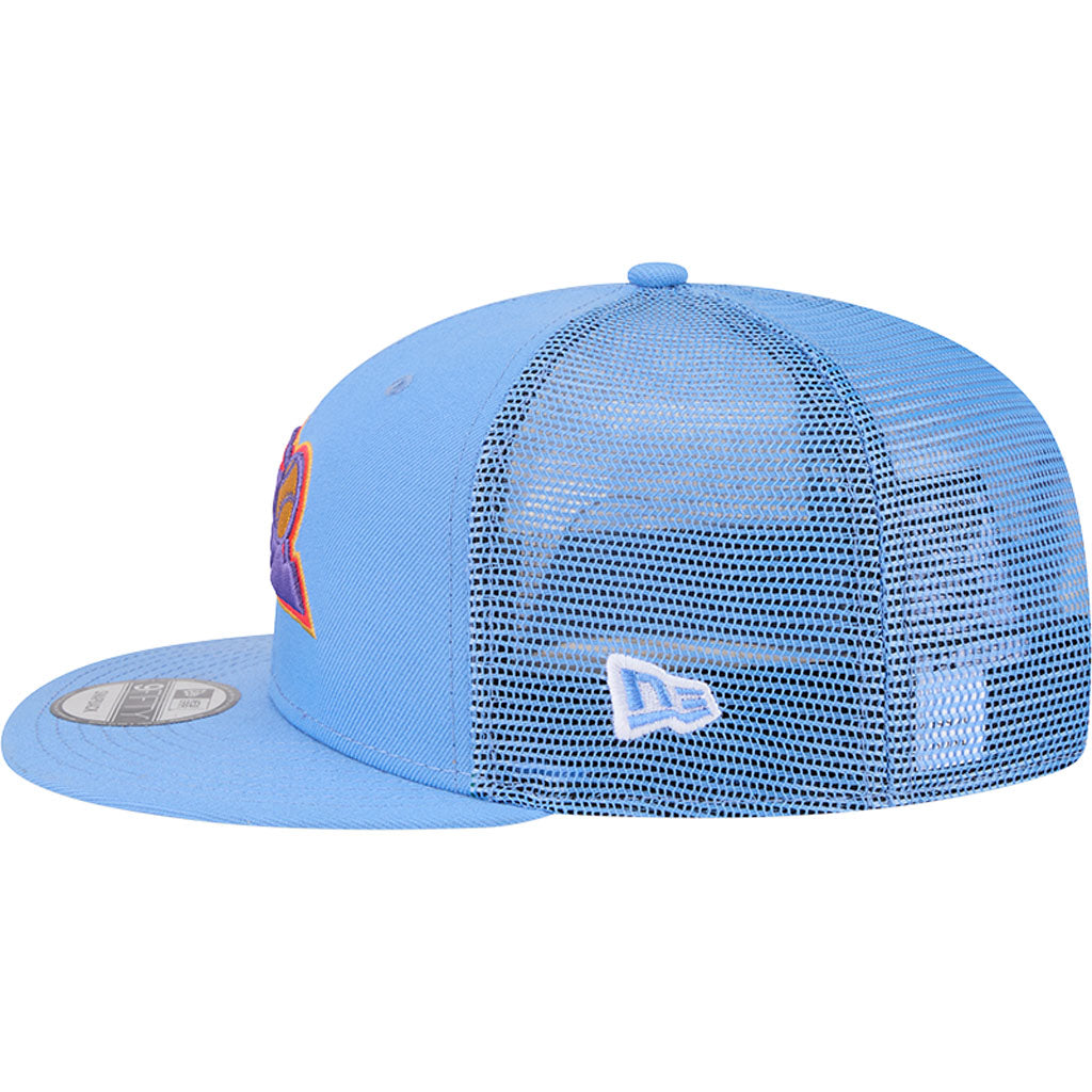 MLB Colorado Rockies New Era OTC Trucker 9FIFTY Snapback Hat - Light blue