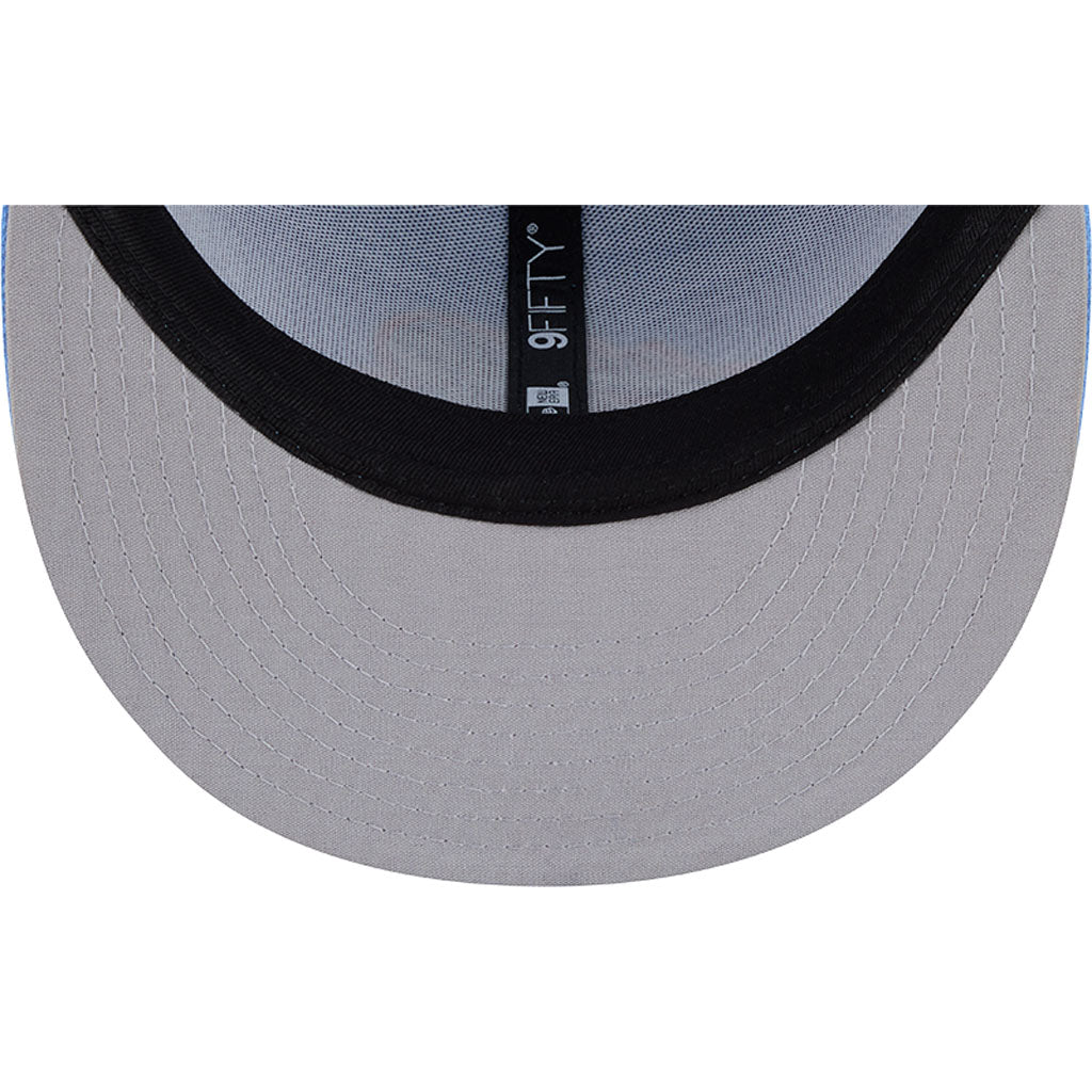 MLB Colorado Rockies New Era OTC Trucker 9FIFTY Snapback Hat - Light blue