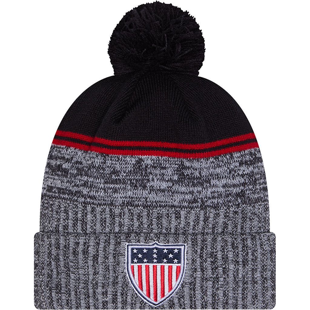 2026 Olympics Team USA New Era Team Knit Hat - Navy