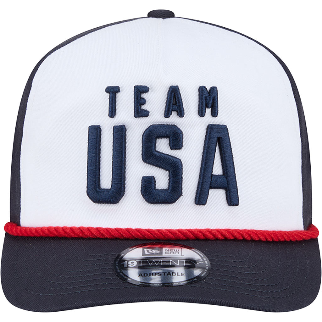 2026 Olympics Team USA New Era The Golfer Hat - White