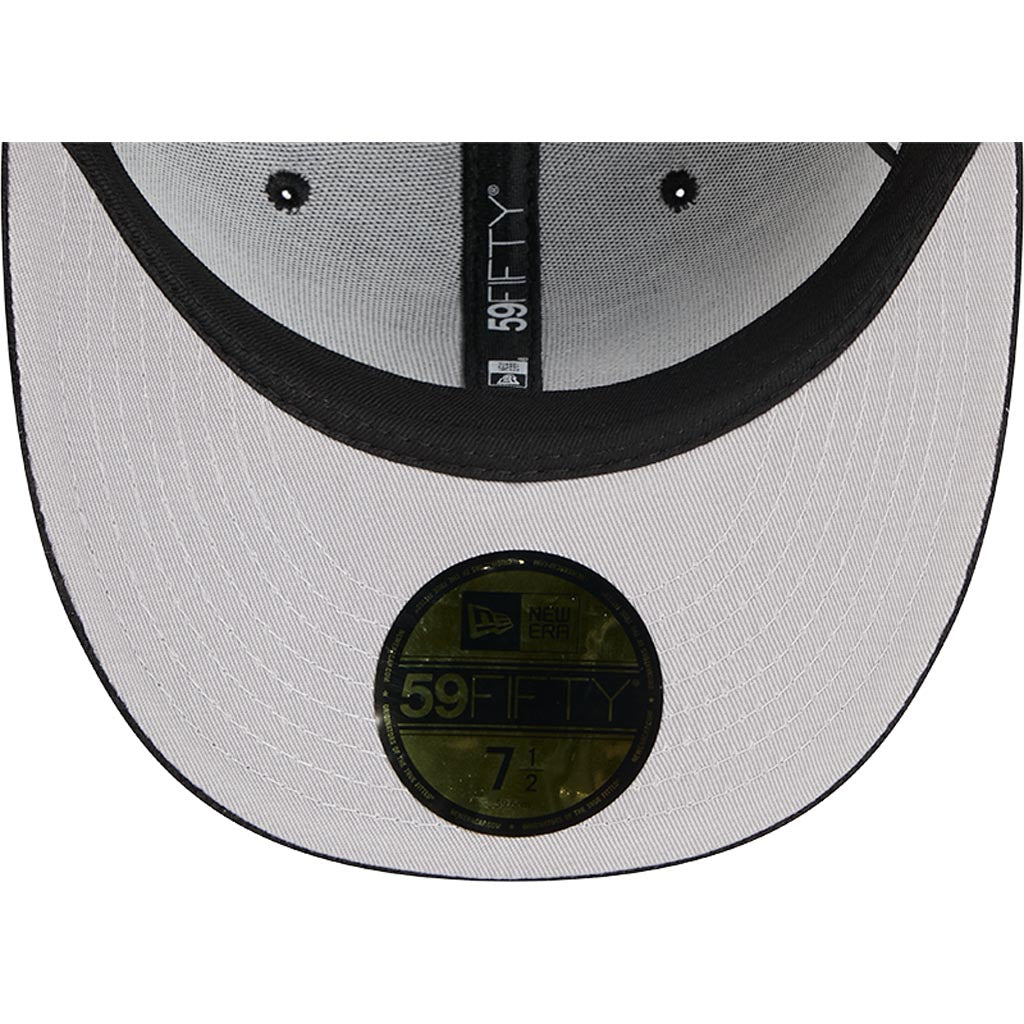 MLB Chicago White Sox New Era Chenille Pop 59FIFTY Fitted Hat - Black
